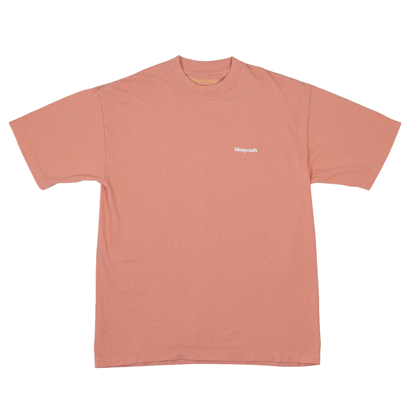 Camiseta Blue Youth Essentials con logo en relieve, 100% algodón premium de California de 180 gramos, resistente al lavado y diseñada en Costa Rica.