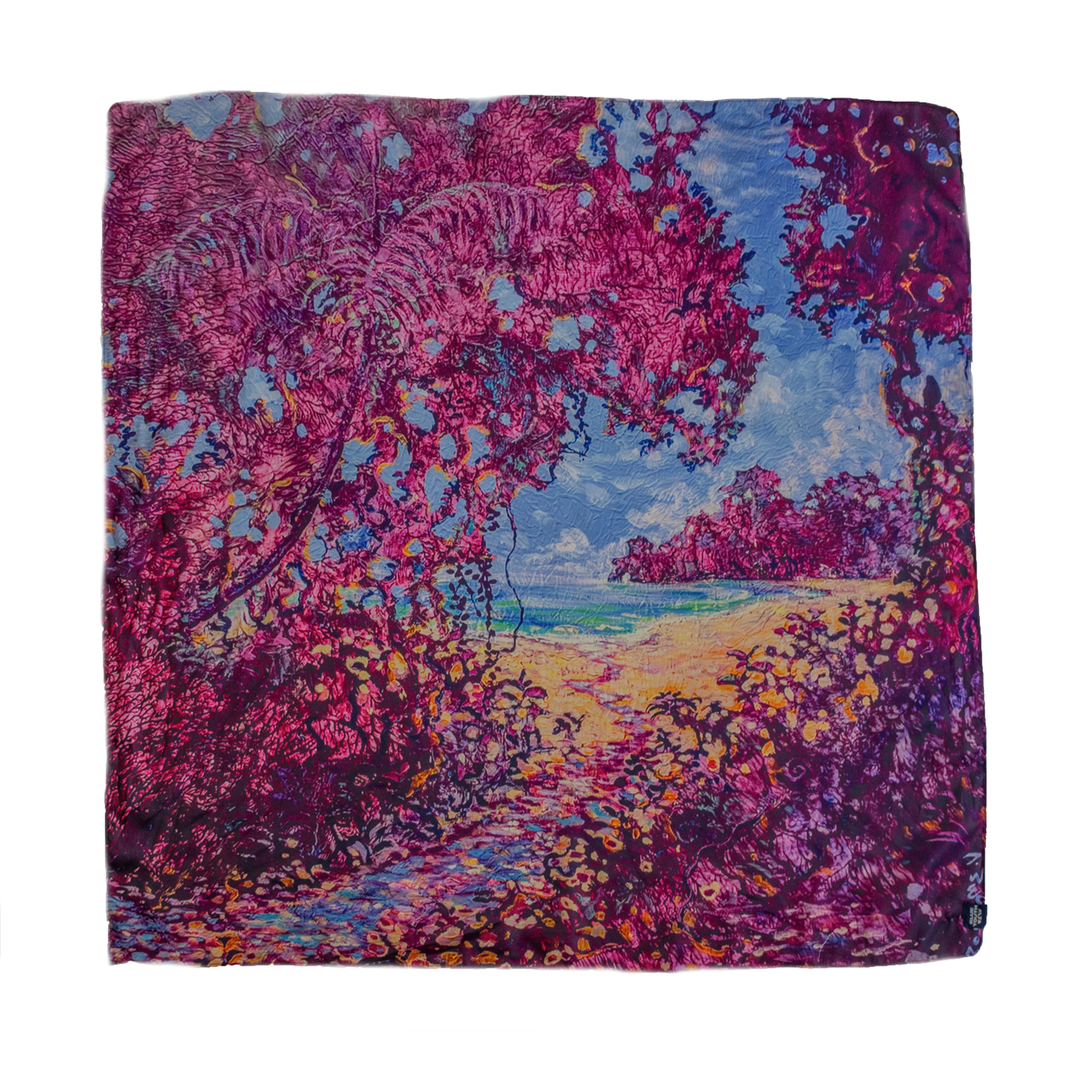 Bandana Purple Haze - Colab Arte Jaguar