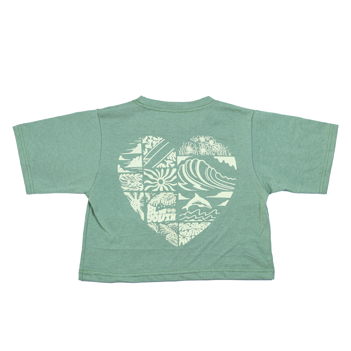 Ocean Hearth - Crop Top