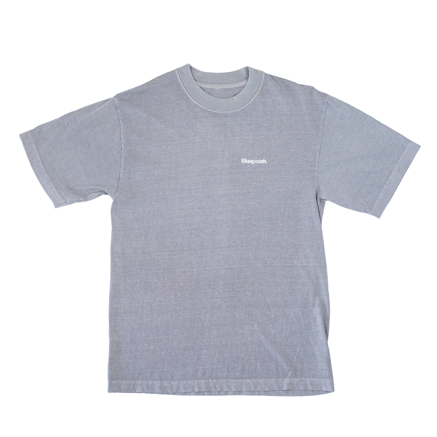 Camiseta Blue Youth Essentials con logo en relieve, 100% algodón premium de California de 180 gramos, resistente al lavado y diseñada en Costa Rica.