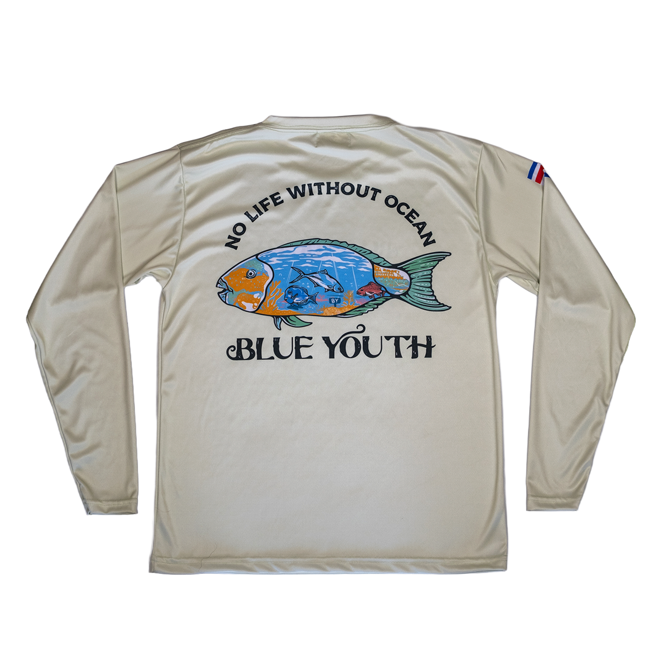 Camisa diseñada en el Caribe de Costa Rica para los amantes de la pesca