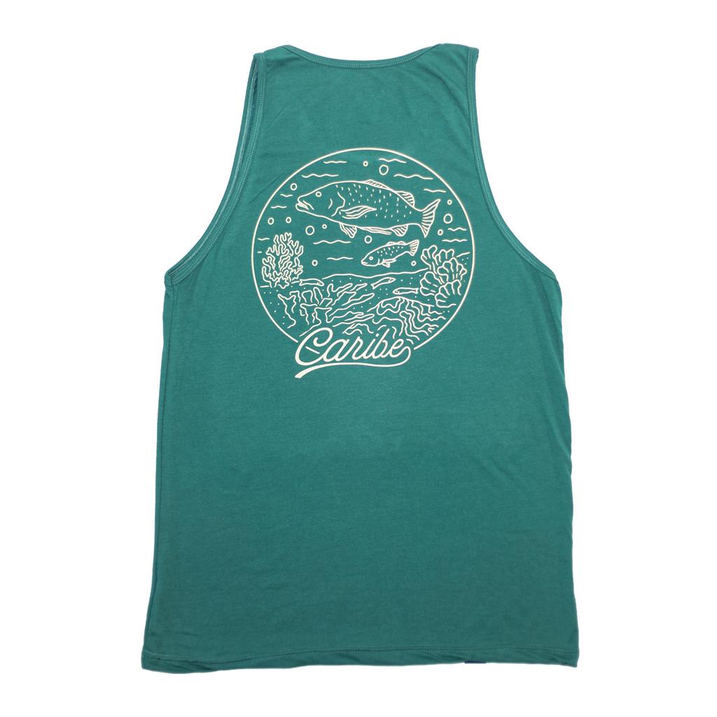 Caribbean Tank Top - Turquoise