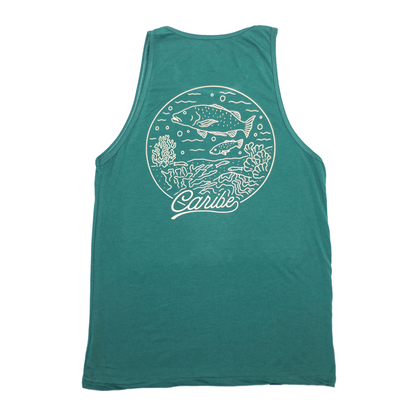 Caribbean Tank Top - Turquoise