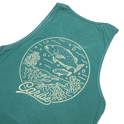 Caribbean Tank Top - Turquoise