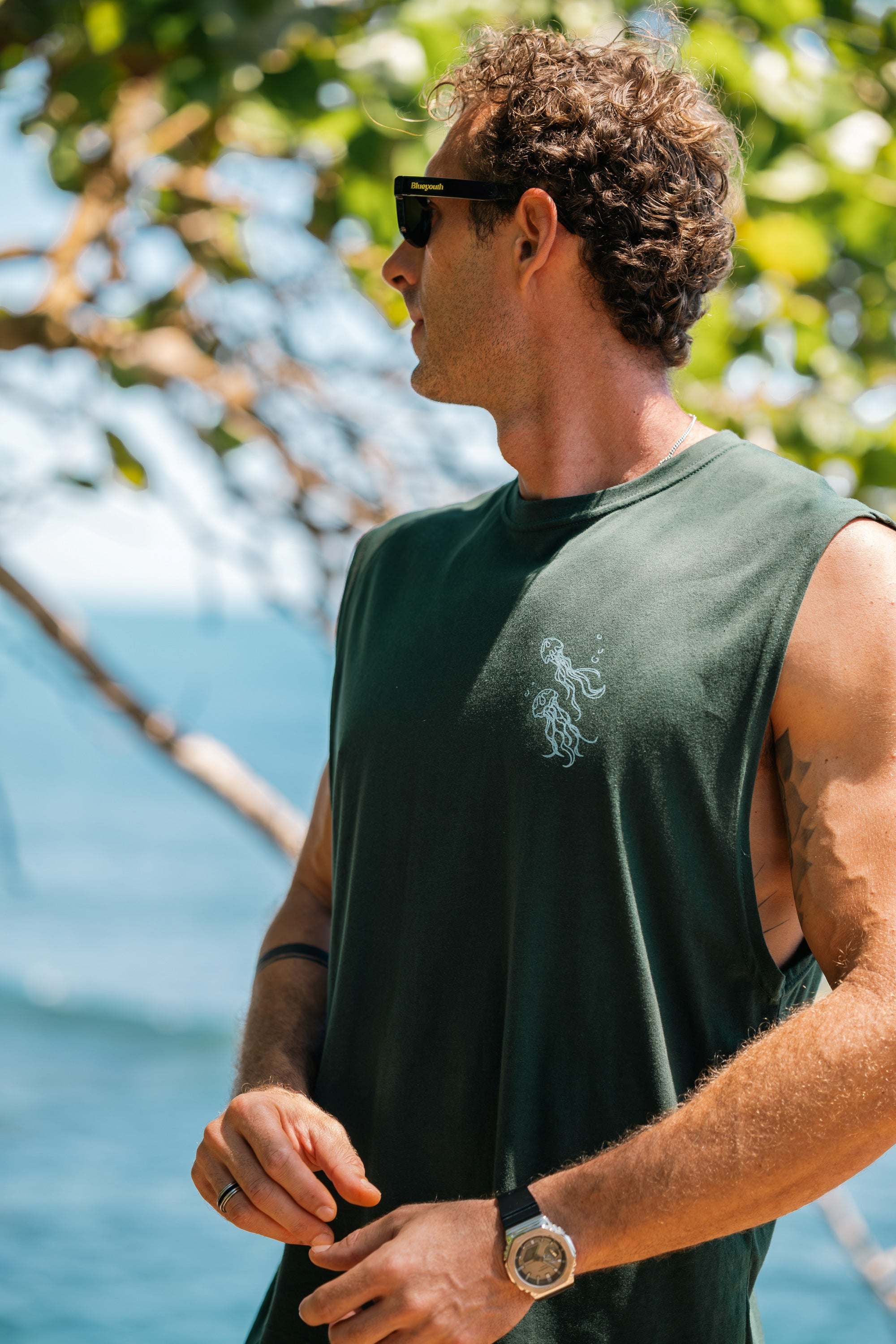 Ocean Date - Camisa sin mangas