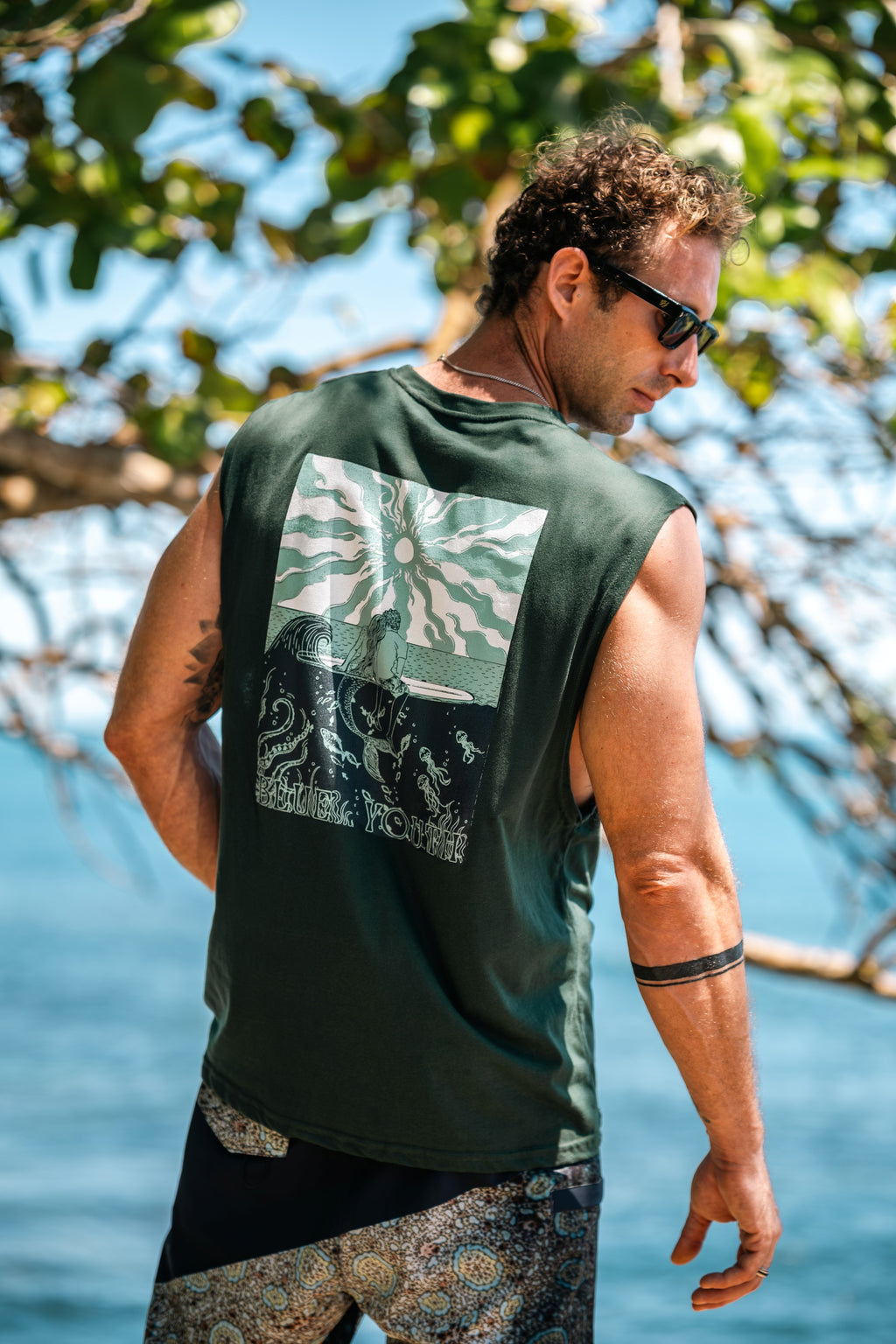 Ocean Date - Camisa sin mangas