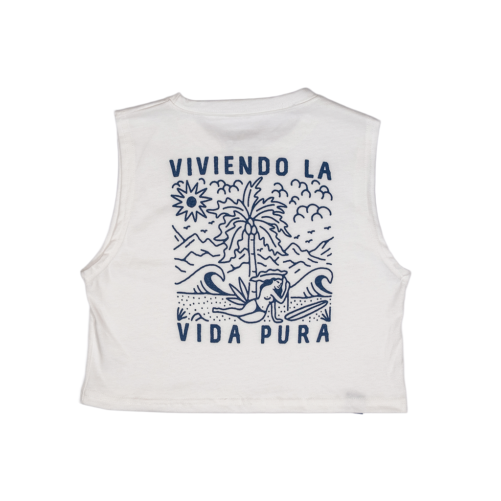 La vida Pura - Tank Crop Top