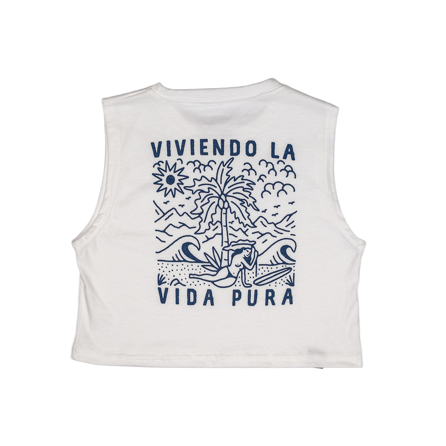 La vida Pura - Tank Crop Top
