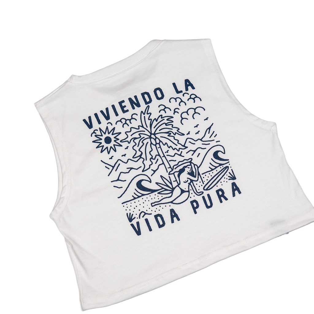 La vida Pura - Tank Crop Top