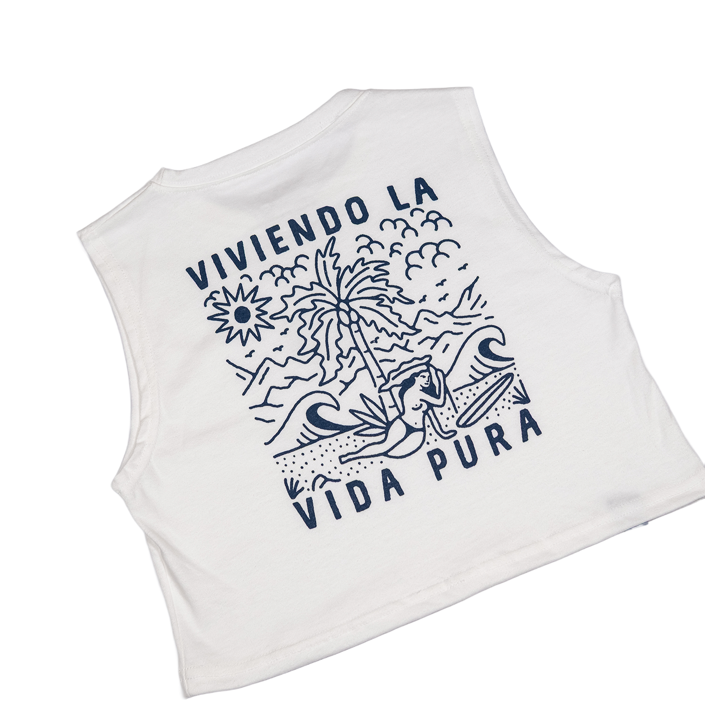 La vida Pura - Tank Crop Top