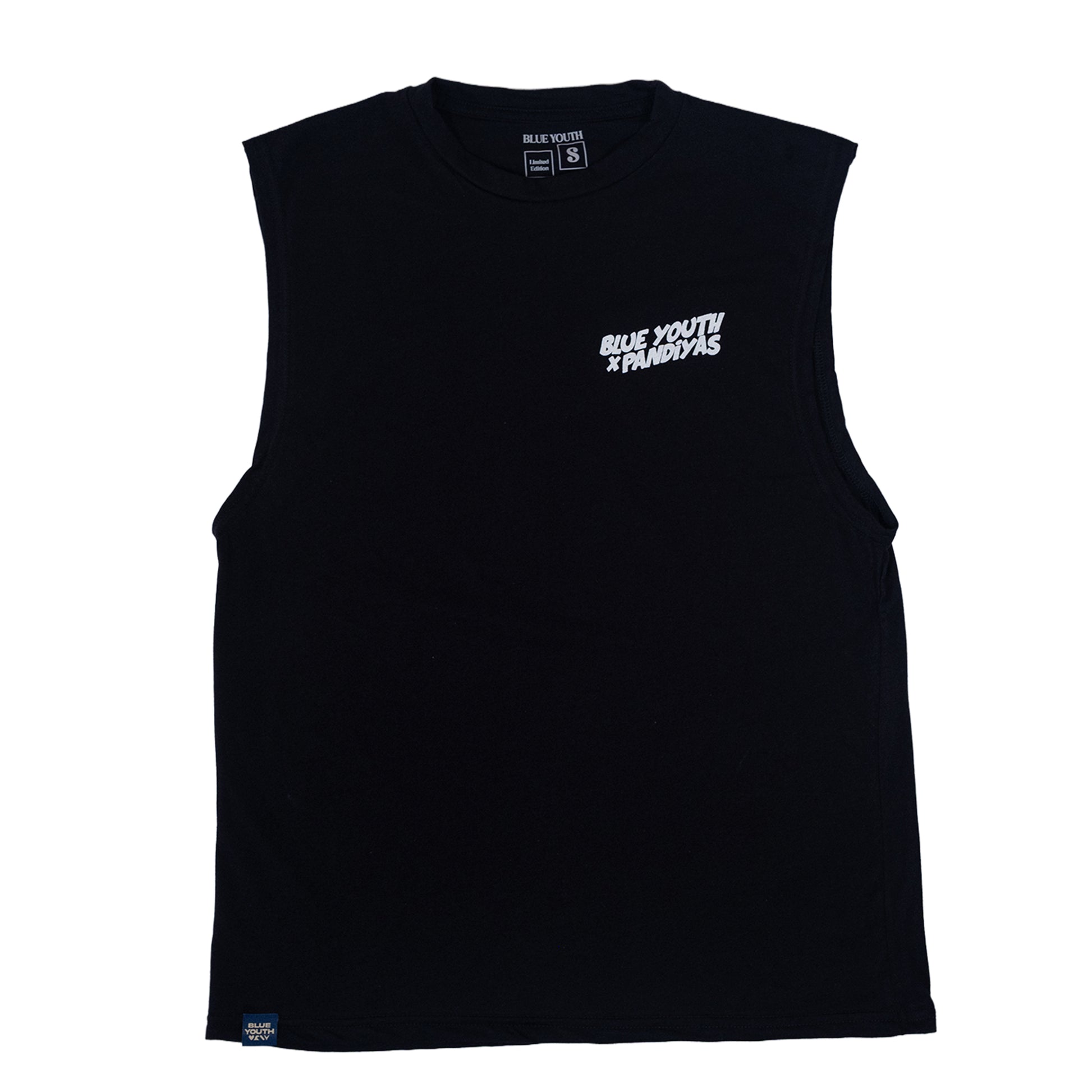 Pandiyas X Blue Youth - Camisa sin mangas