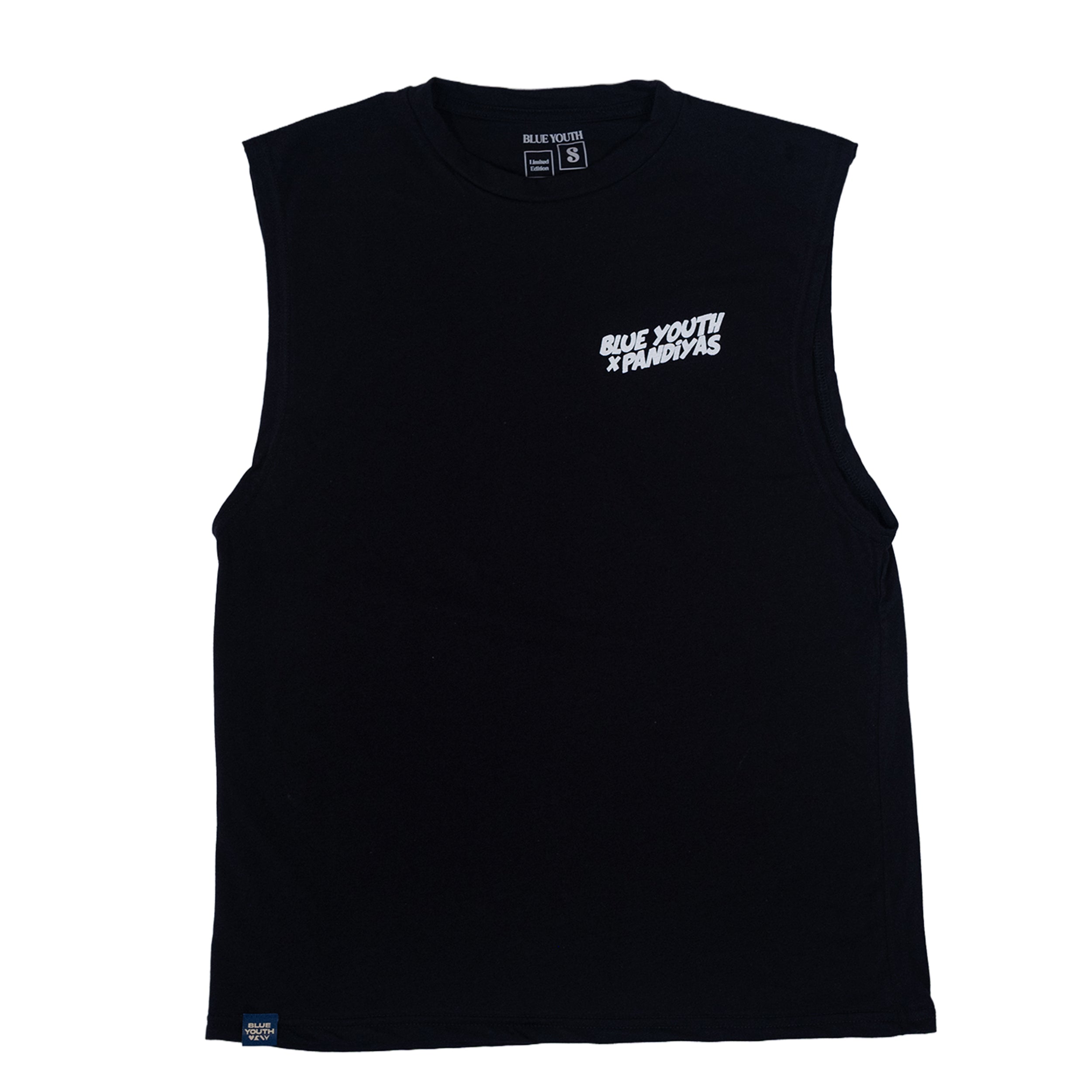 Pandiyas X Blue Youth - Camisa sin mangas