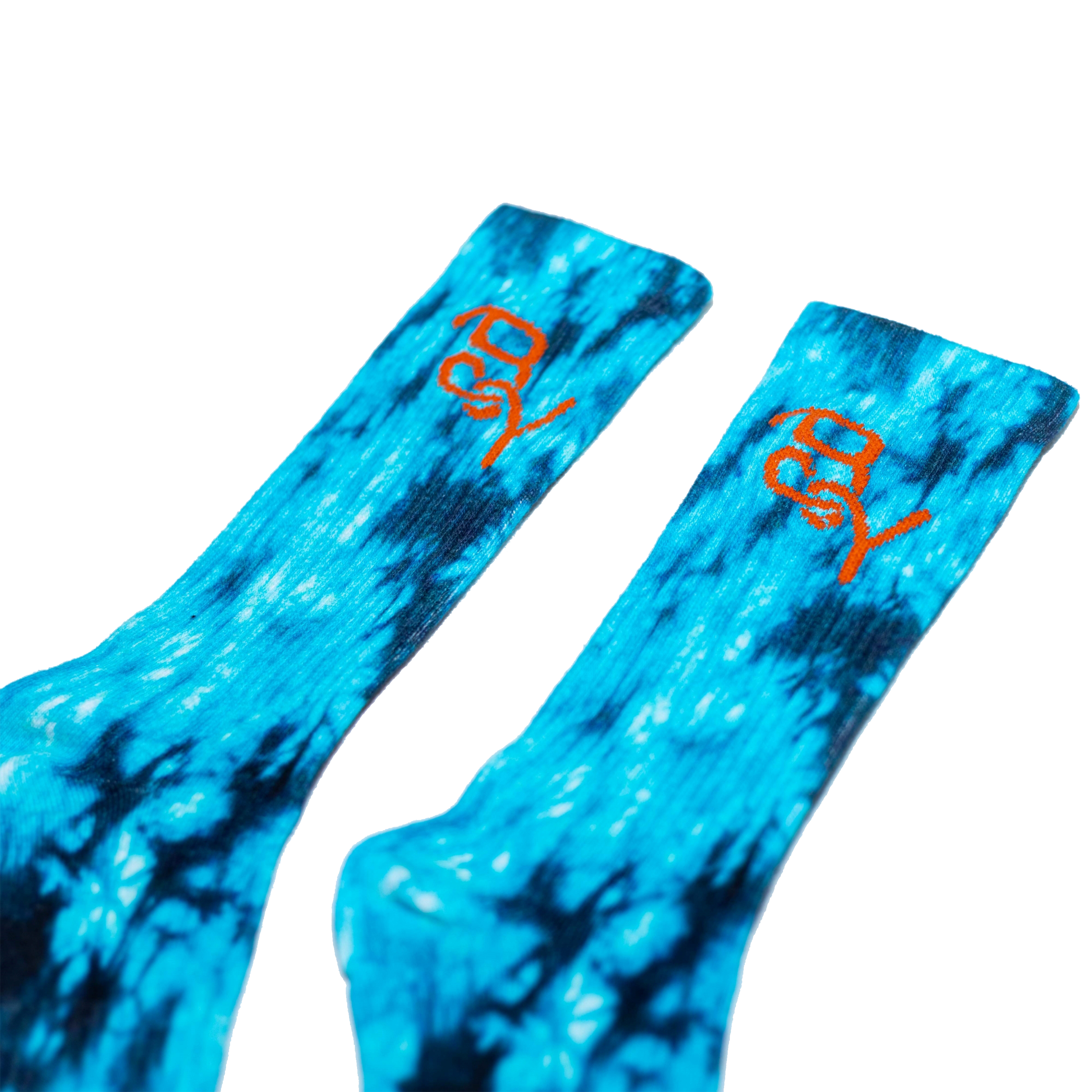 BY Tie Dye Socks Ice