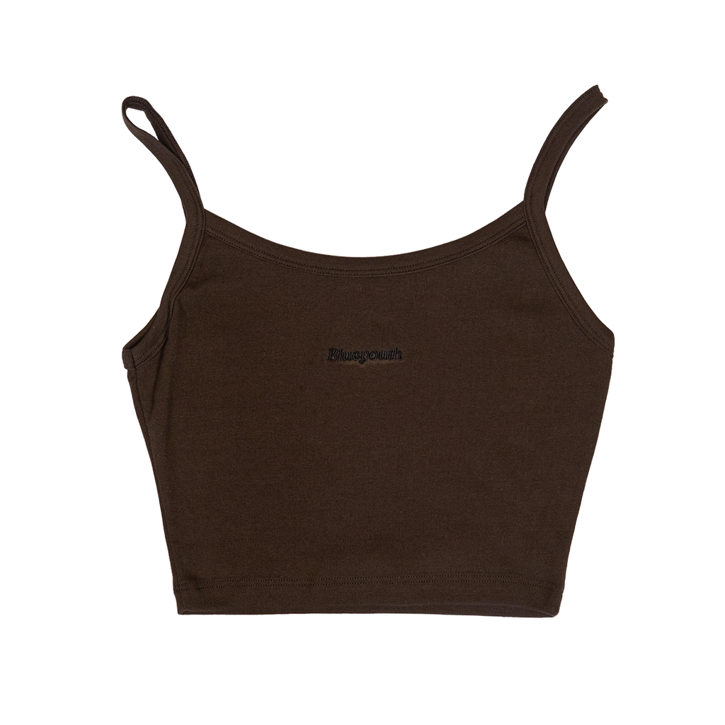 Top Baby Rib café con bordado Essential by Blue Youth Puerto Viejo
