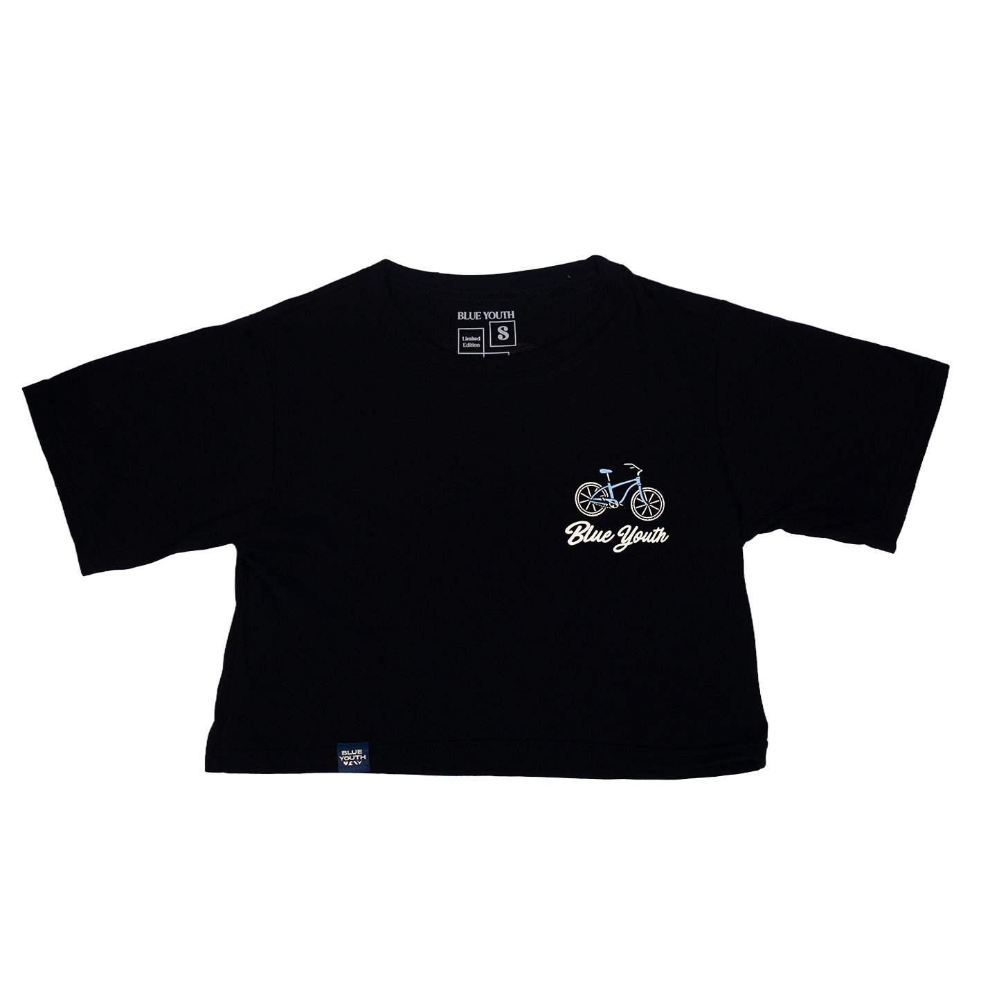 Riding in Puerto Viejo - Crop Top Negro