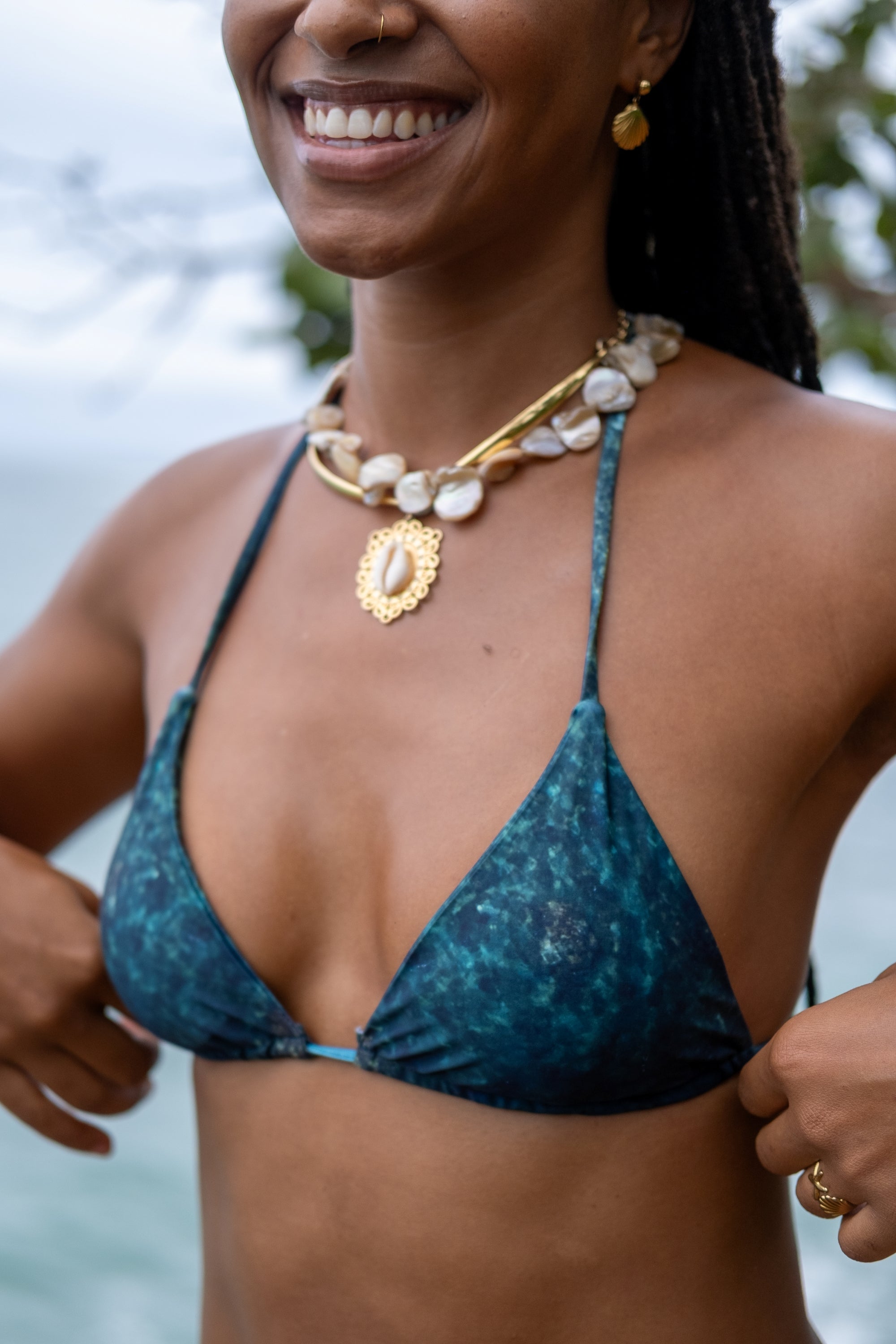 Bikini diseñado en Puerto Viejo que transmite el alma del Caribe
