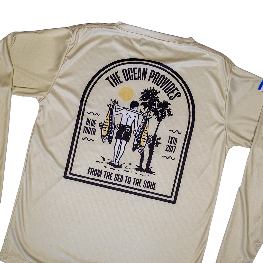 Camisa diseñada en el Caribe de Costa Rica para los amantes de la pesca