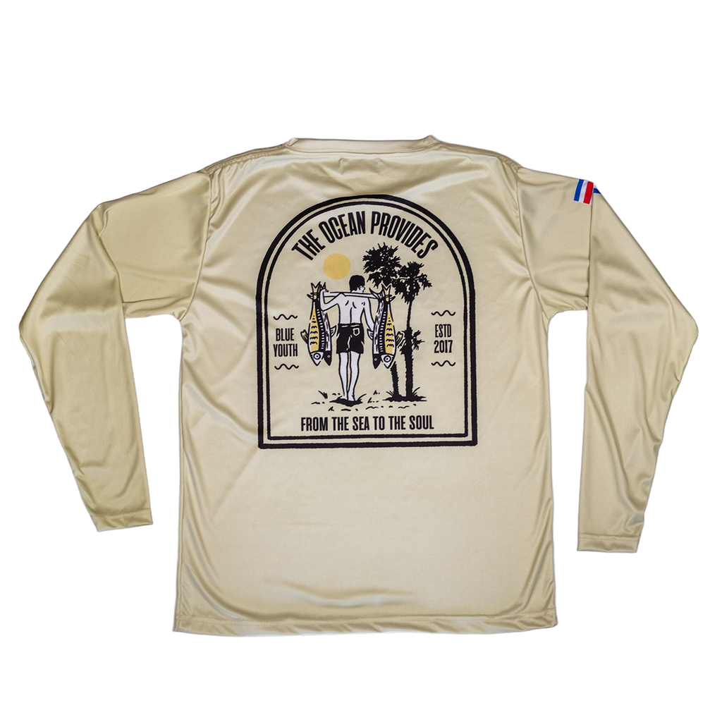 Camisa diseñada en el Caribe de Costa Rica para los amantes de la pesca