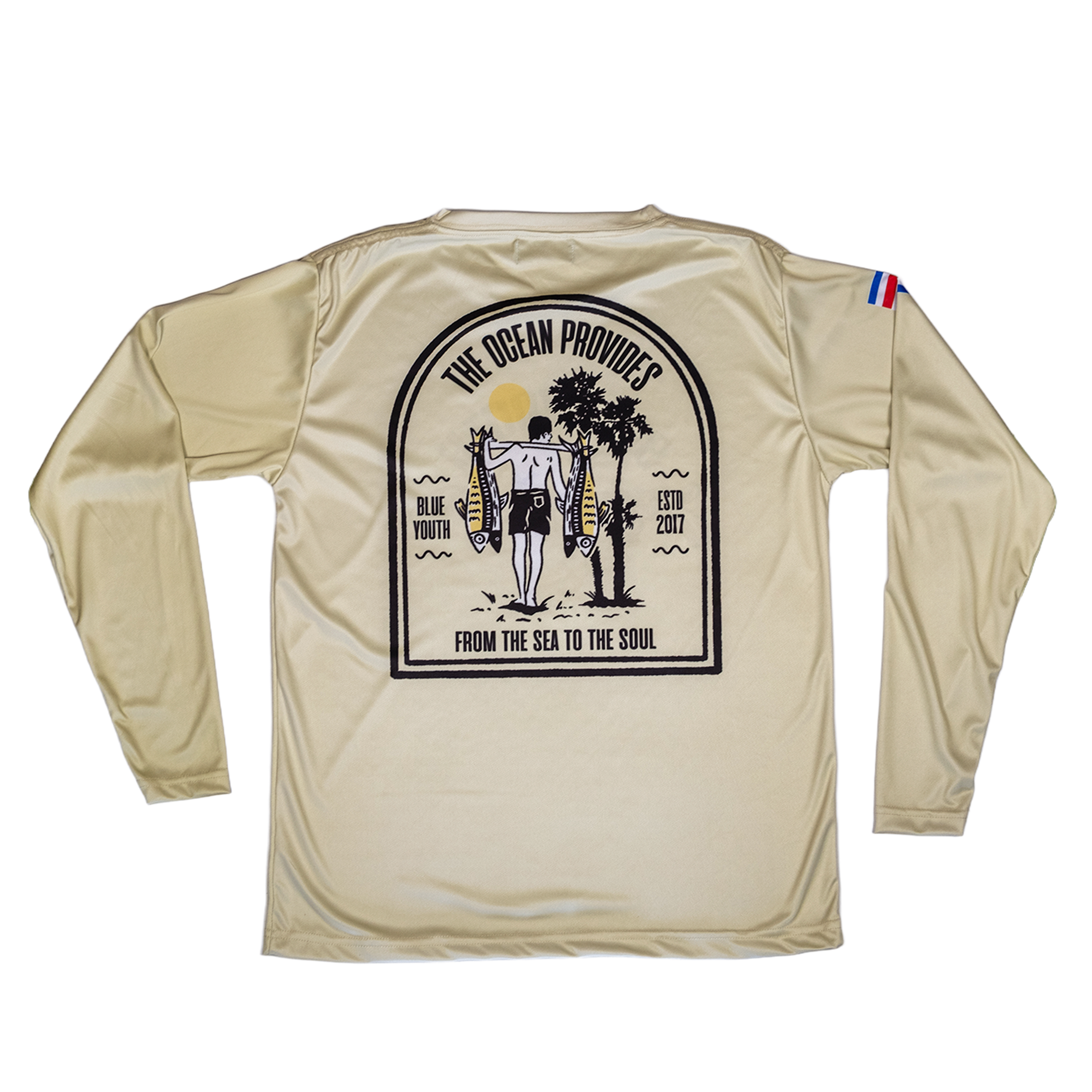 Camisa diseñada en el Caribe de Costa Rica para los amantes de la pesca