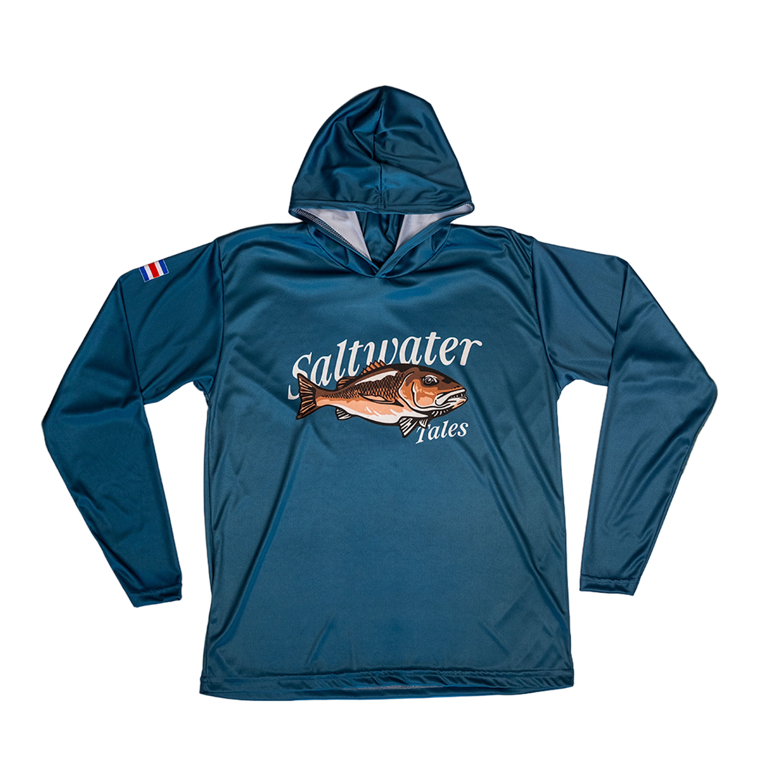 Camisa diseñada en Puerto Viejo para los amantes de la pesca