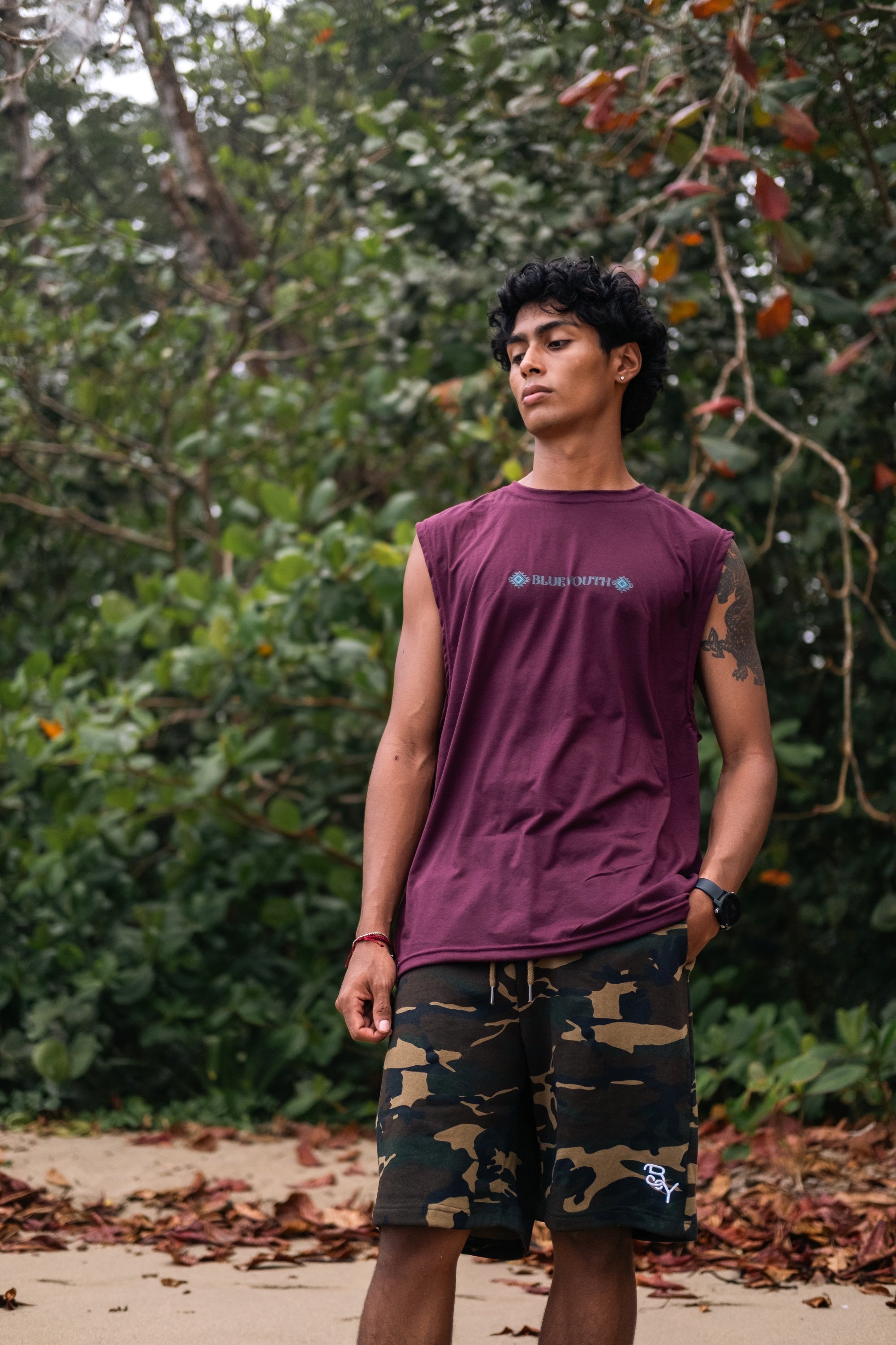 Camiseta sin mangas para los amantes de las olas y el surf