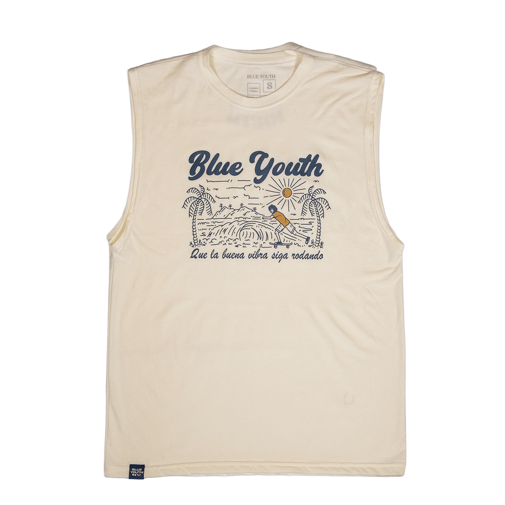 Camiseta diseñada en Puerto Viejo para los amantes del skate