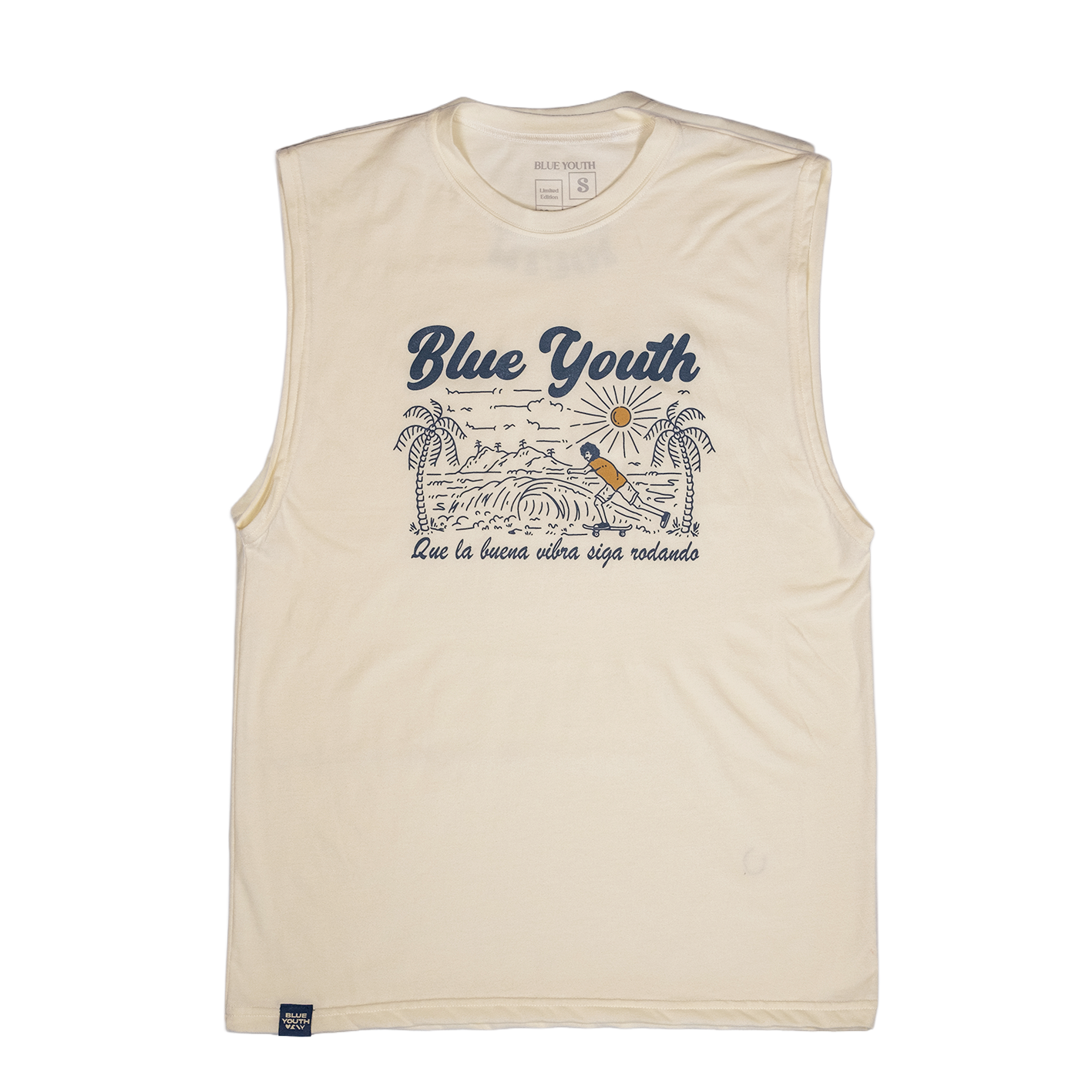 Camiseta diseñada en Puerto Viejo para los amantes del skate