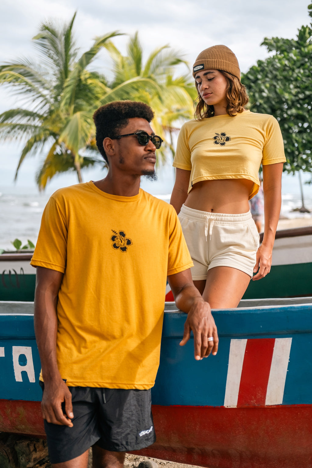 Camiseta de Puerto Viejo Costa Rica, donde la vibra es tropical