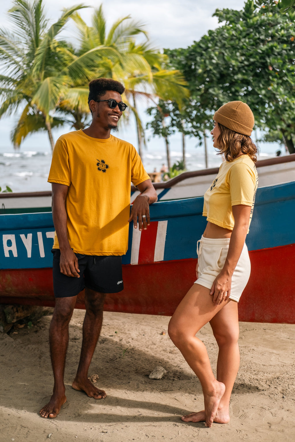 Camiseta de Puerto Viejo Costa Rica, donde la vibra es tropical
