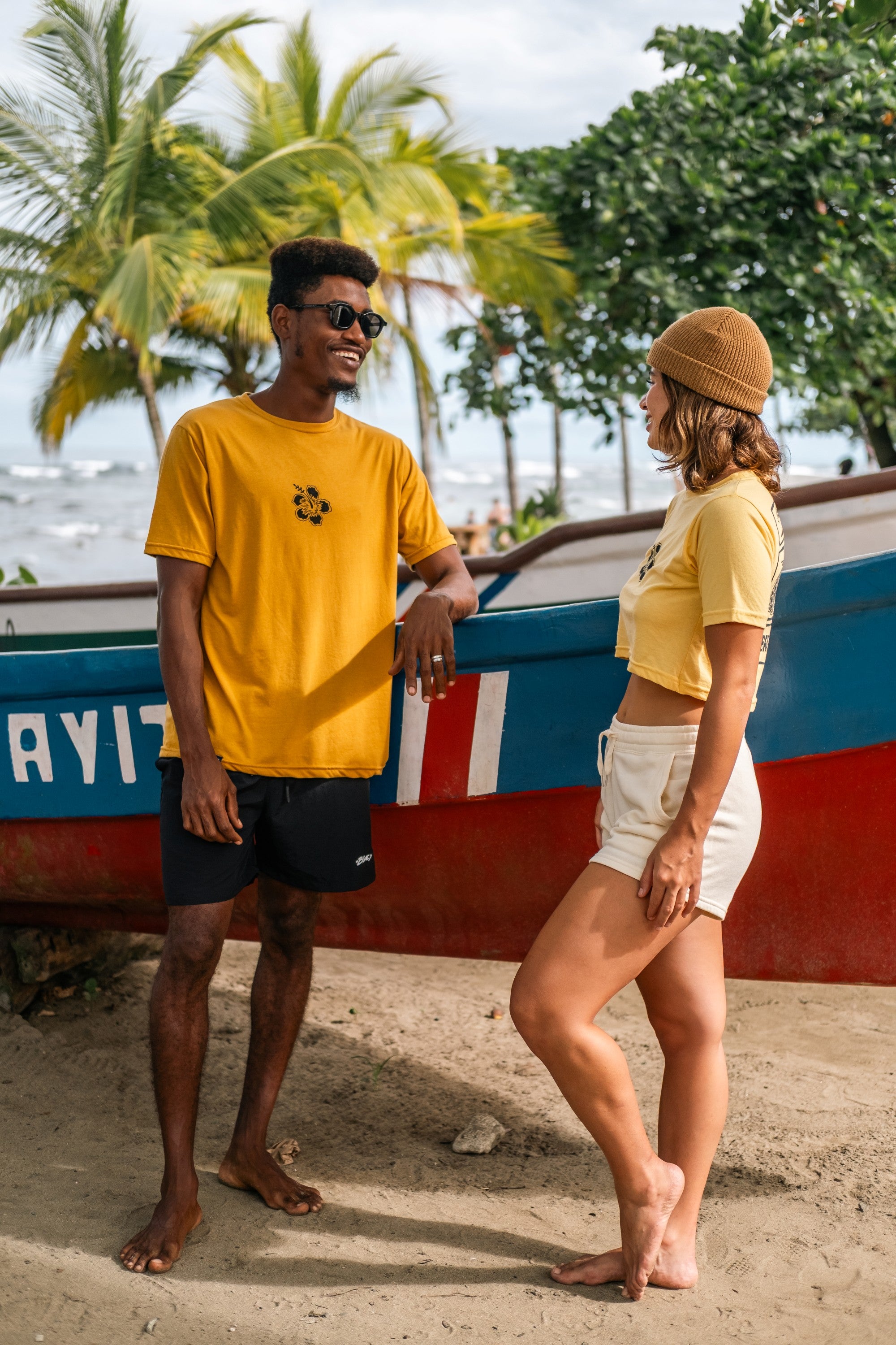 Camiseta de Puerto Viejo Costa Rica, donde la vibra es tropical