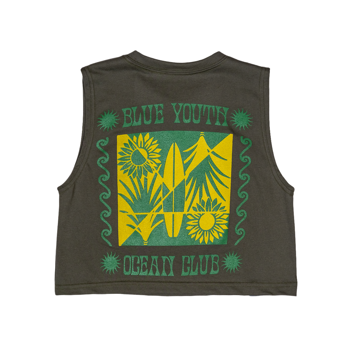 Crop top para todos los de la comunidad Blue Youth Puerto Viejo