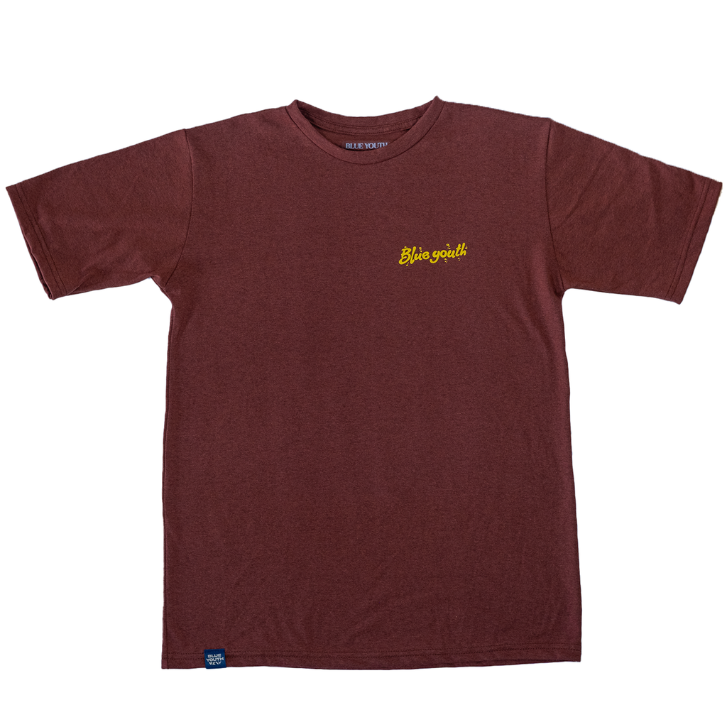 camisa rojo jaspeado con anguila abriendo un camino de incertidumbre
