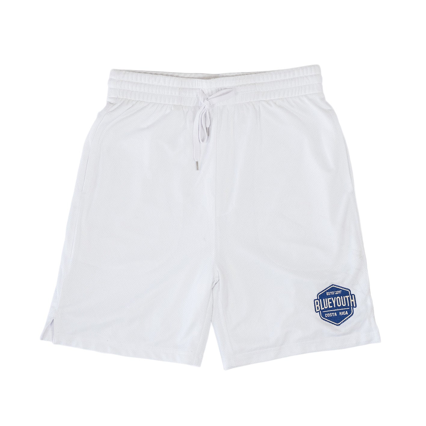 Blue Shield - Mesh Short Blanco
