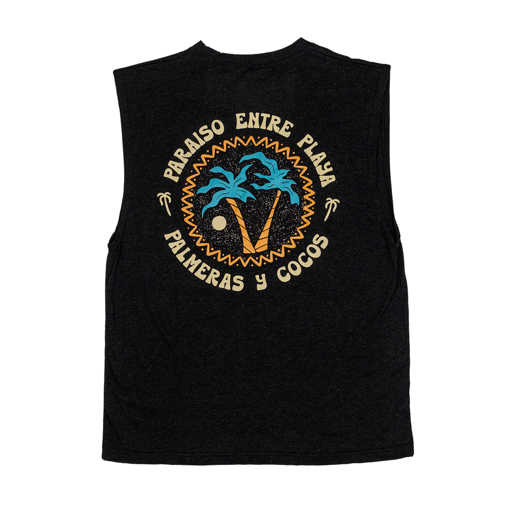 Paraíso entre Palmeras y Cocos - Camisa sin mangas