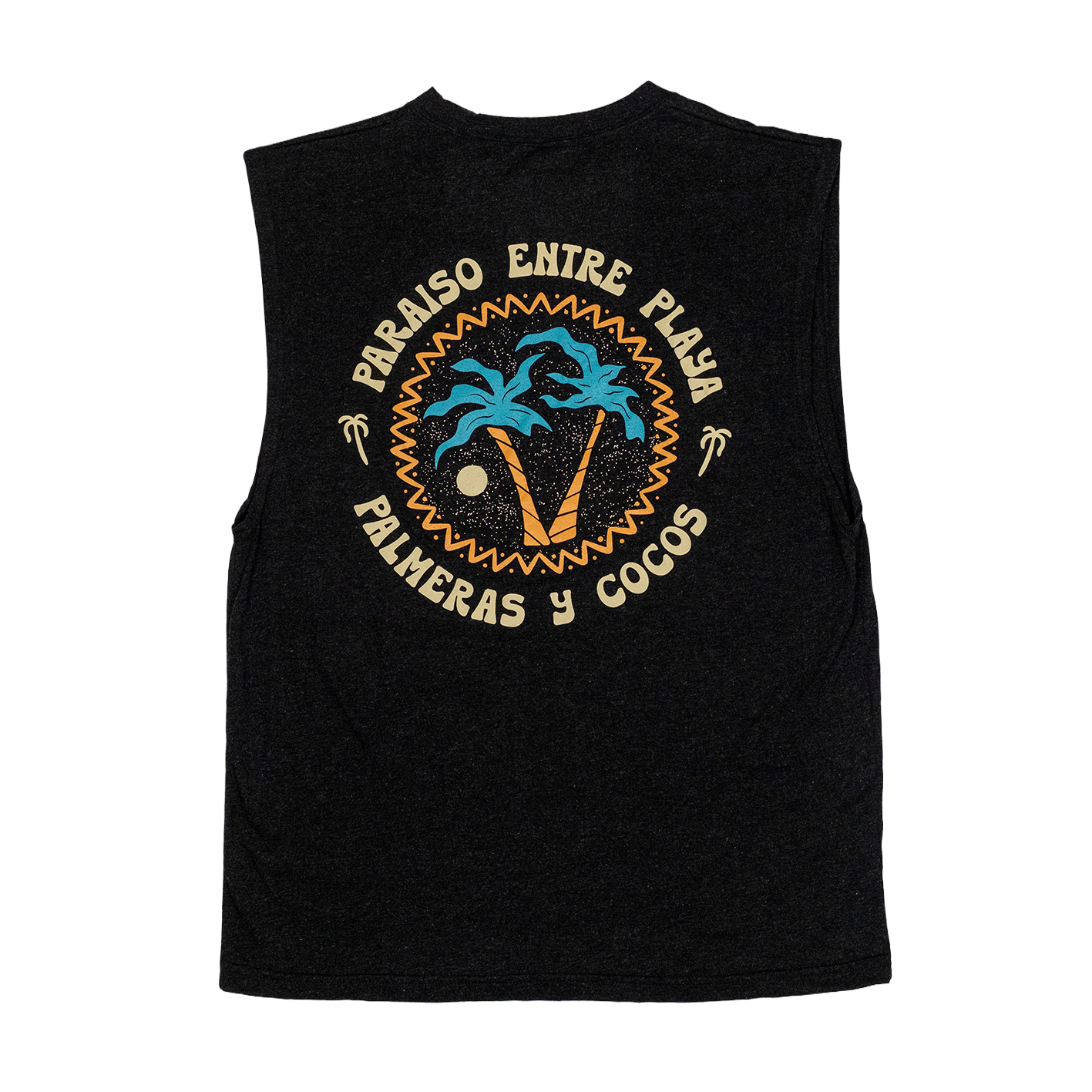 Paraíso entre Palmeras y Cocos - Camisa sin mangas