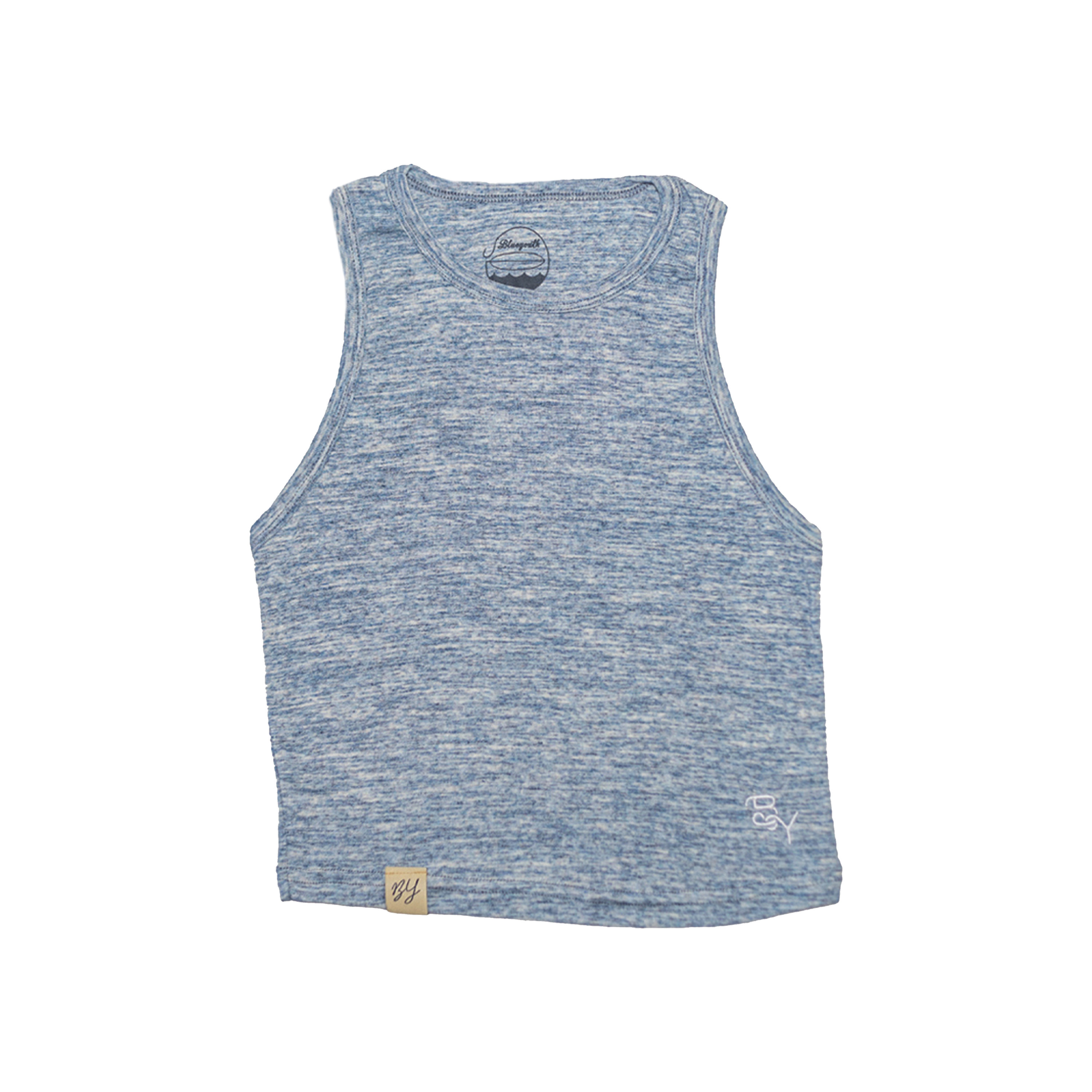 Ribbed Tank Top - Celeste Jasp