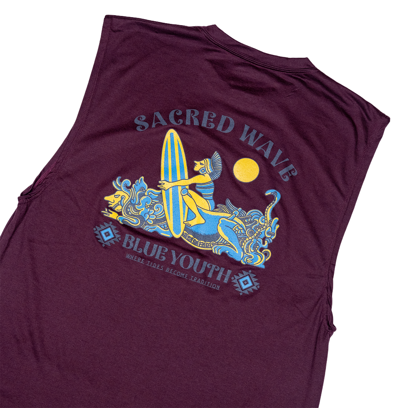 Sacred Waves - Camisa sin mangas