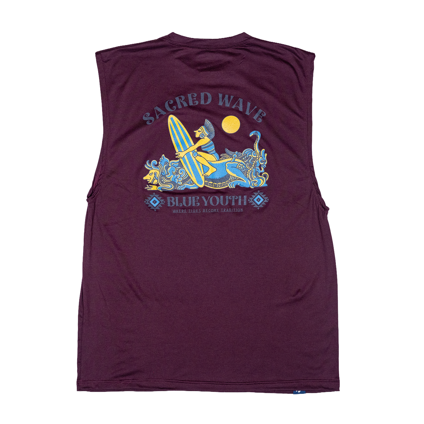 Sacred Waves - Camisa sin mangas