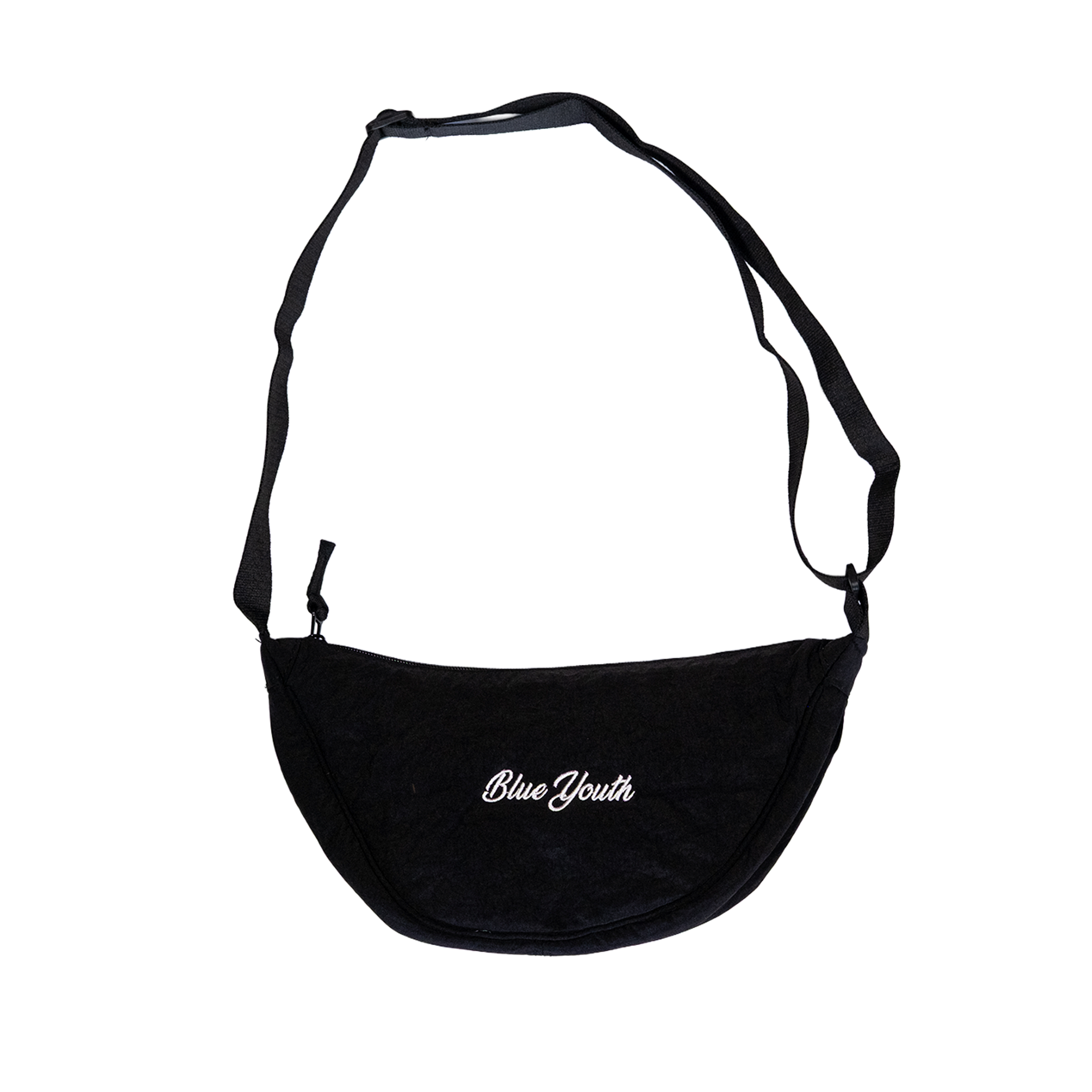 Bolso negro marca Blue Youth diseñado en Puerto Viejo Costa Rica