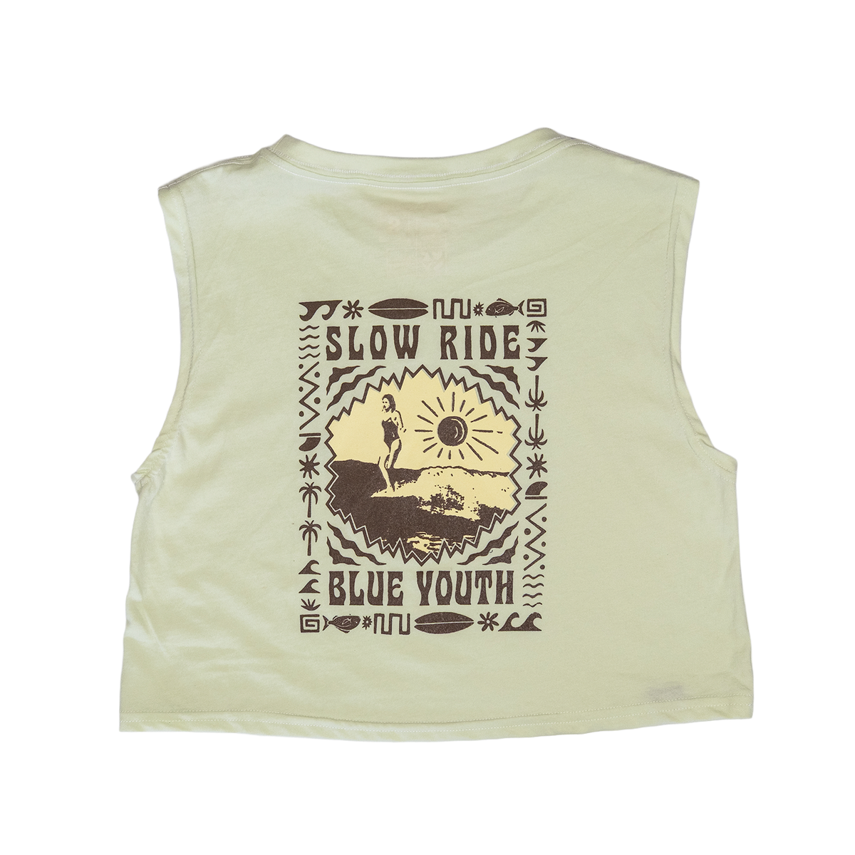 Slow Ride - Crop Tank Top