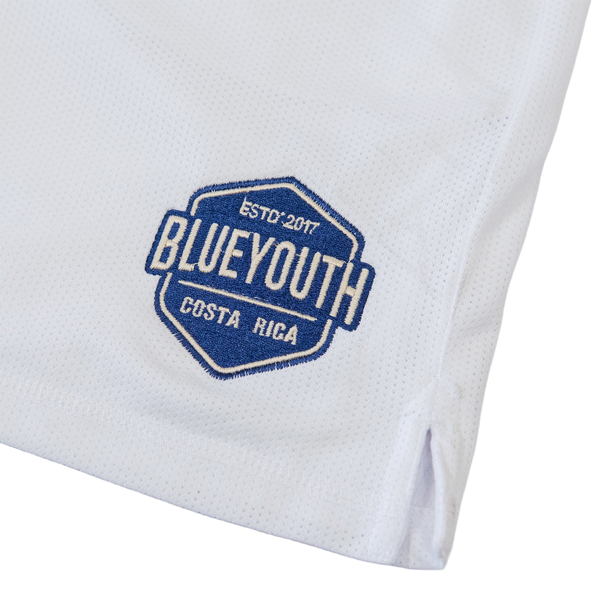 Blue Shield - Mesh Short Blanco