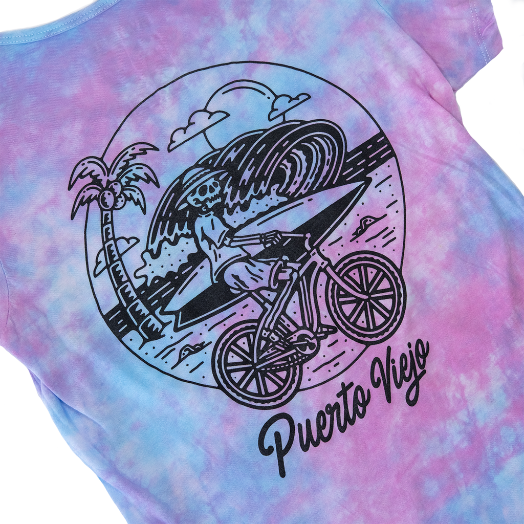Riding in Puerto Viejo -  Blusa Tie-dye
