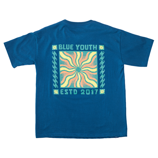 Blue Spiral - Tee