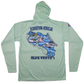 Costa Rica Fishing Map - Camisa de Pesca