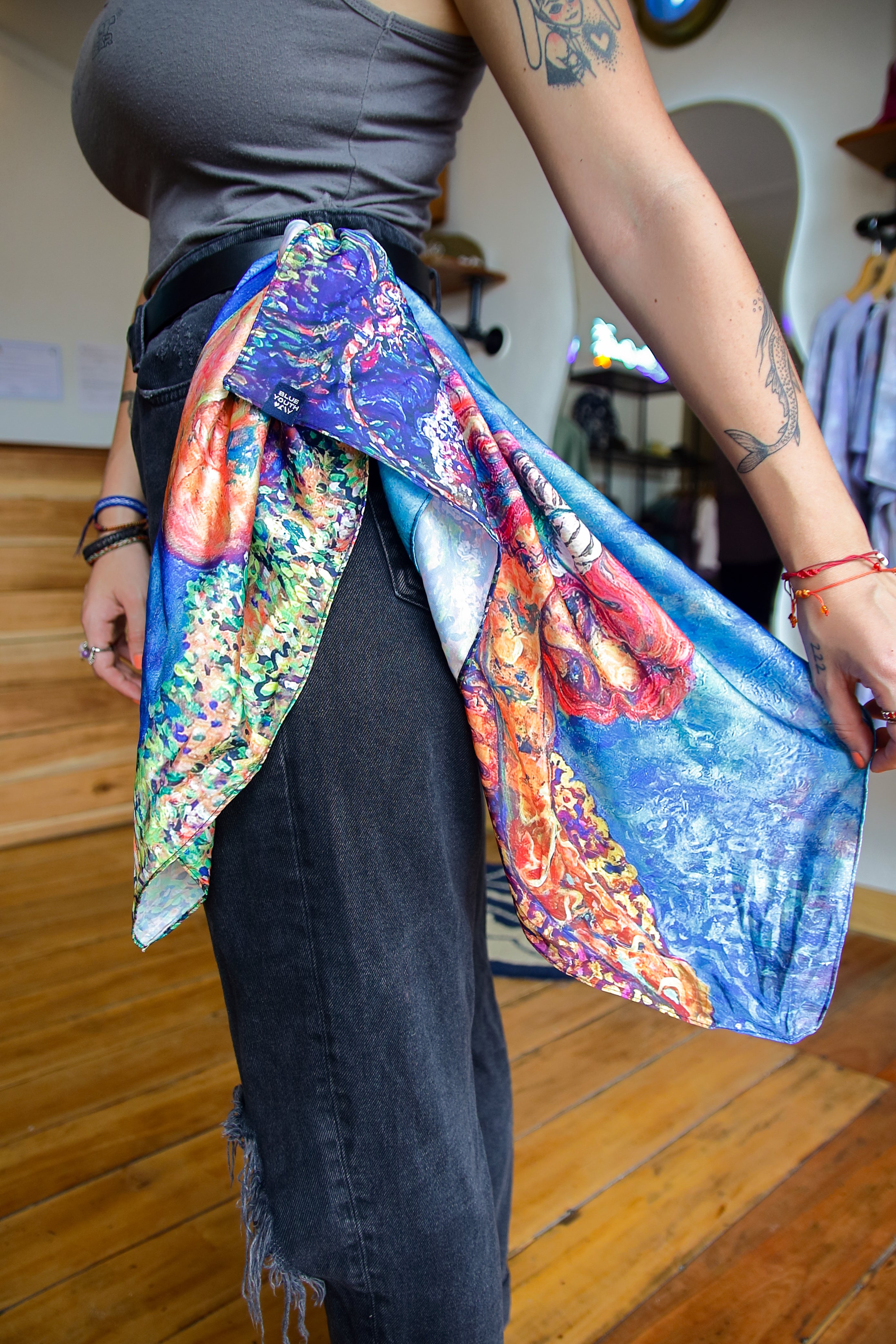 Bandana Mermaid - Colab con Arte Jaguar