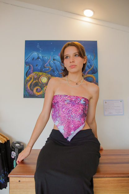 Bandana Purple Haze - Colab Arte Jaguar