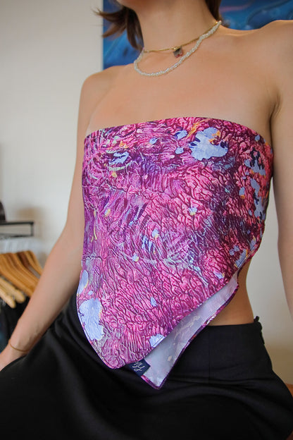 Bandana Purple Haze - Colab Arte Jaguar
